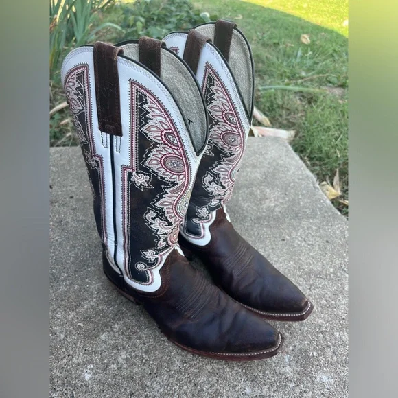 Ariat Alameda Cowboy Boots. Size 8.5 - Picture 3 of 13